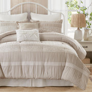 King Farmhouse Comforter Set, 5-Piece