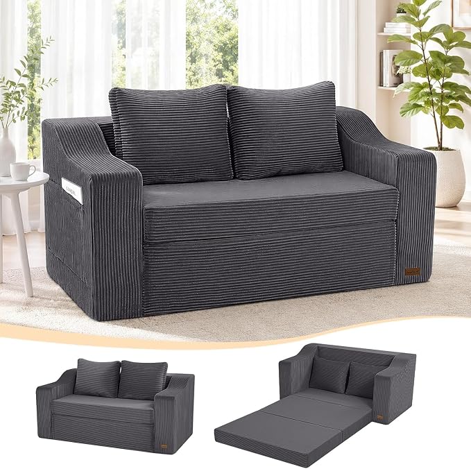 Corduroy Loveseat Sofa Bed