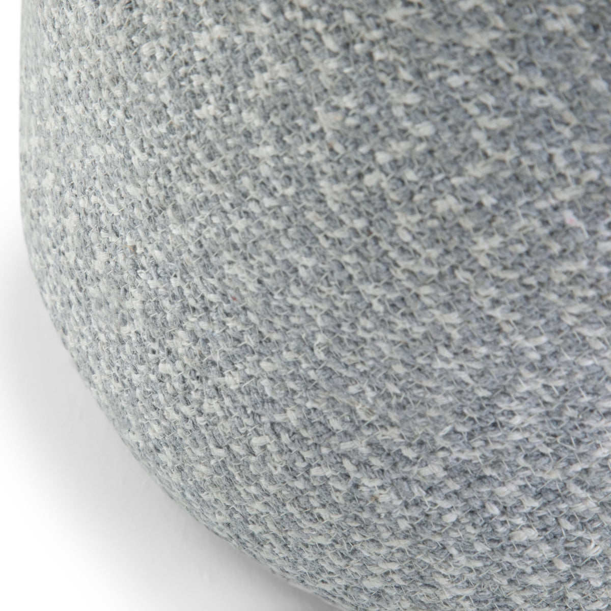 Round Braided Cotton Pouf