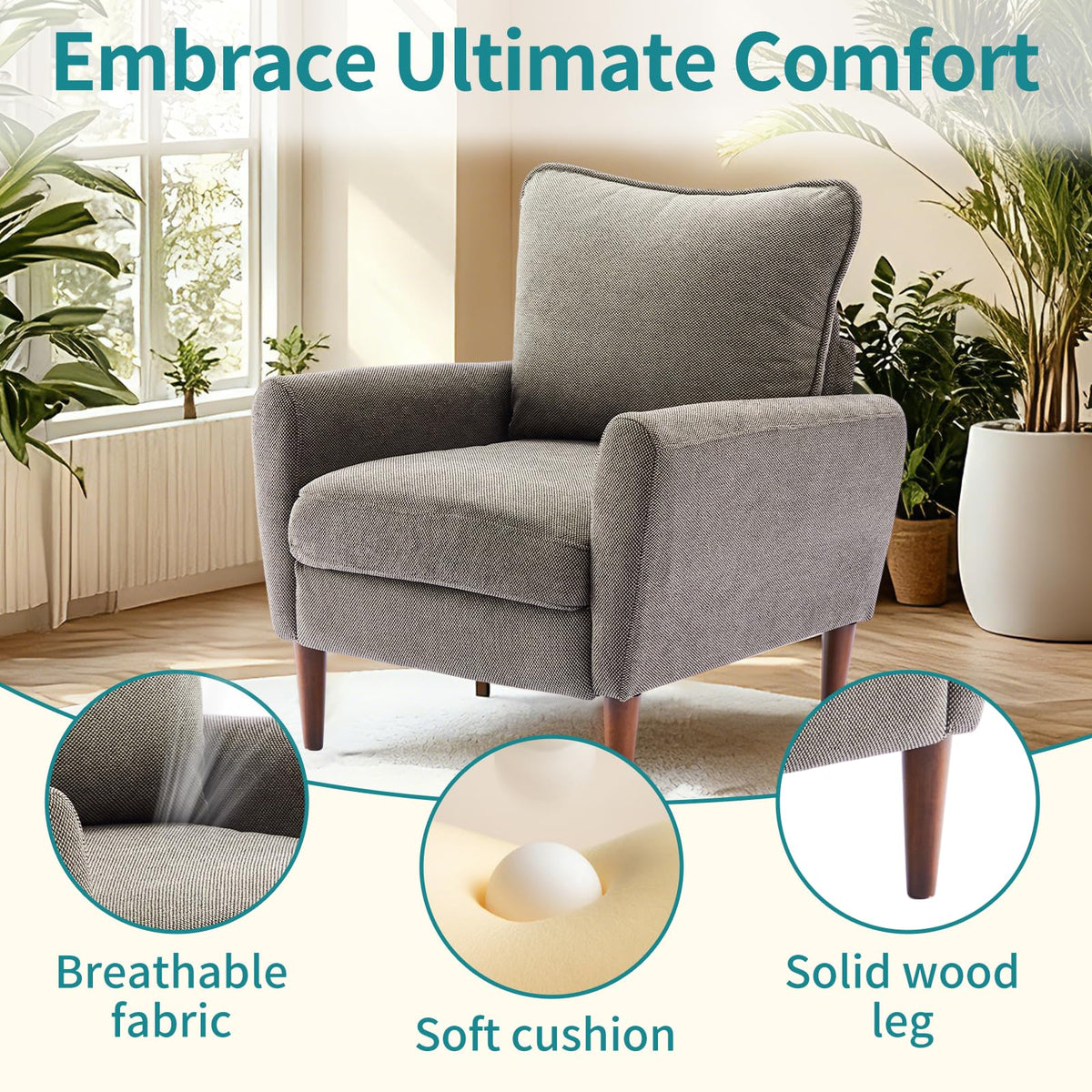 Mid-Century Accent Chair
