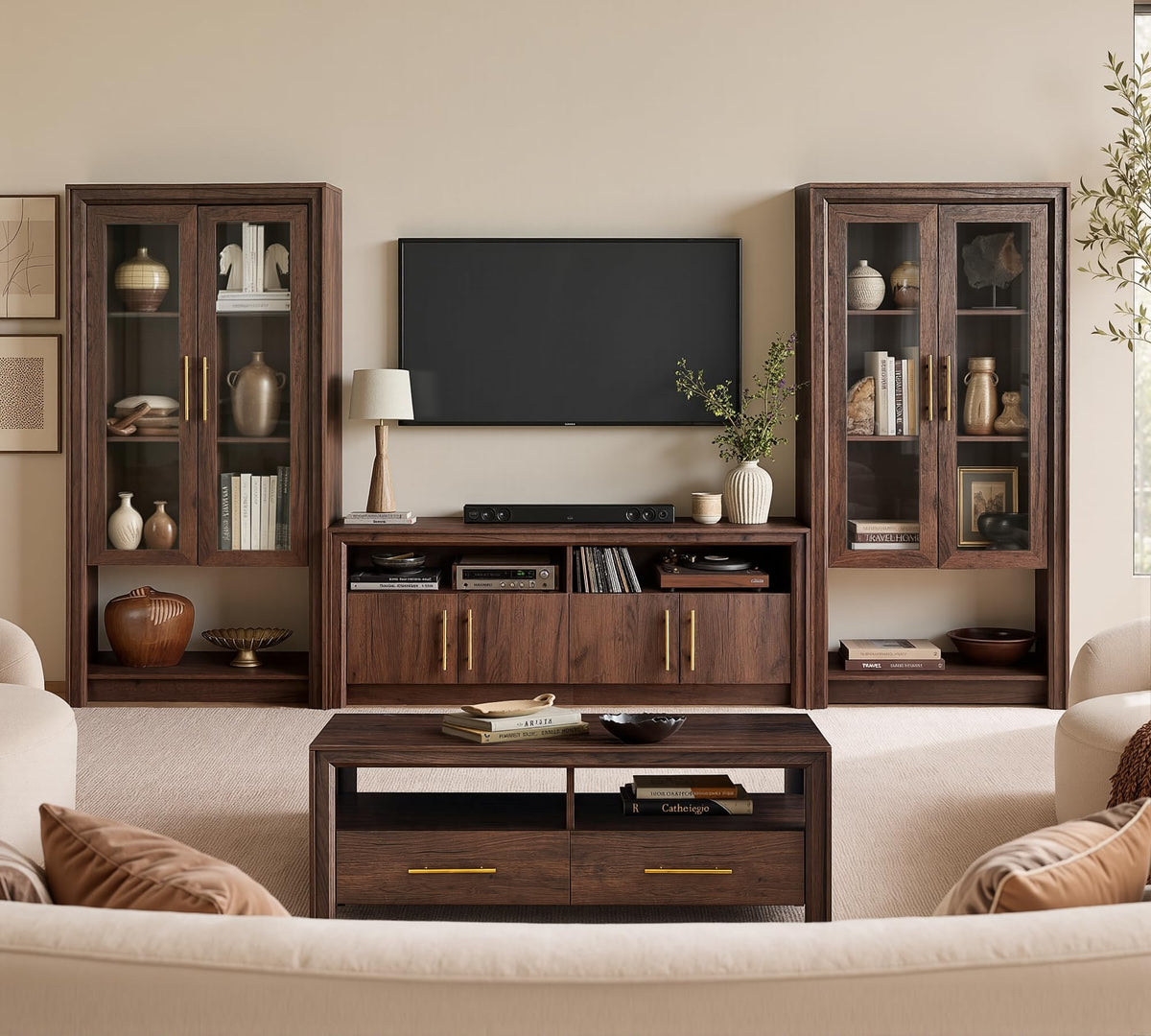 Walnut TV Stand