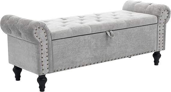 Storage Ottoman Bench with Lid