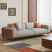 Fabric Sofa and Armchair