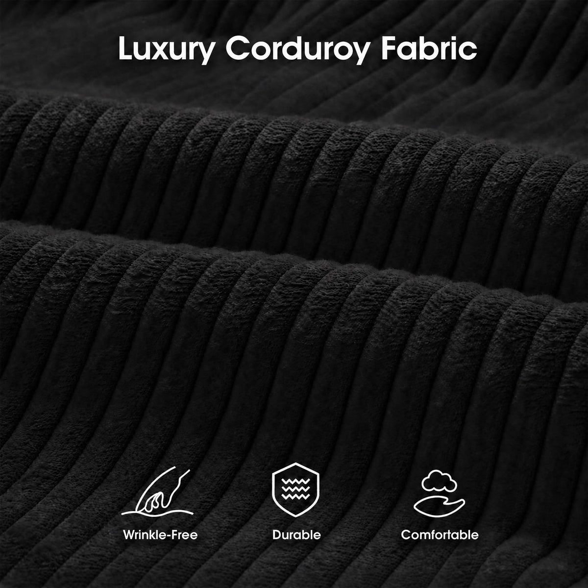 Modular Corduroy Futon Sofa Bed