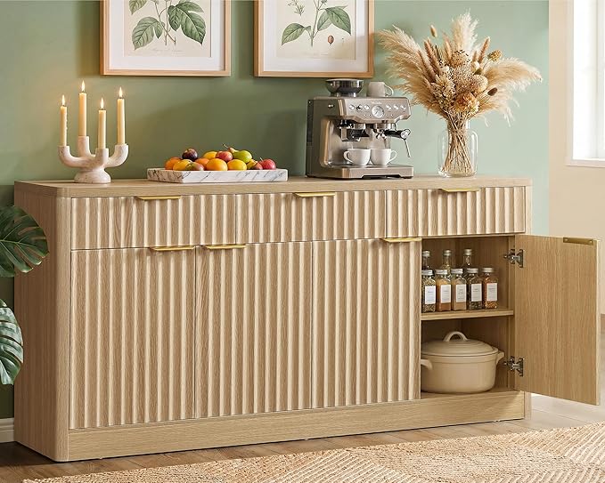 63" Buffet Cabinet with Storage