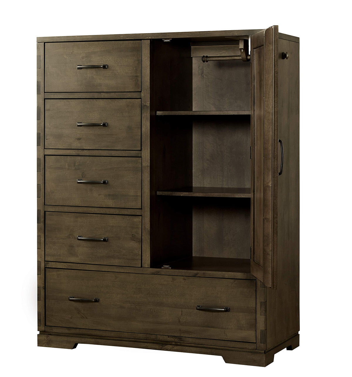 Westwood Design Dovetail Chifferobe Graphite brown