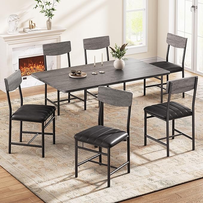 Upholstered Dining Chairs Set of 6