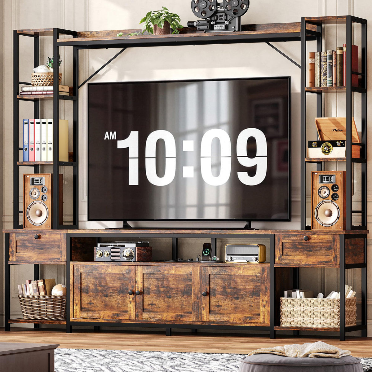 TV Entertainment Center with Storage