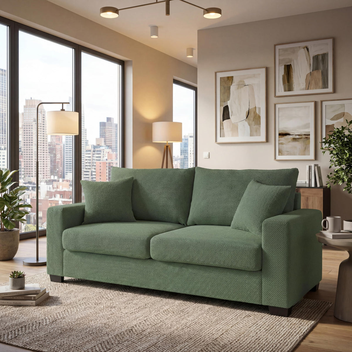 Mid-Century Modern Loveseat