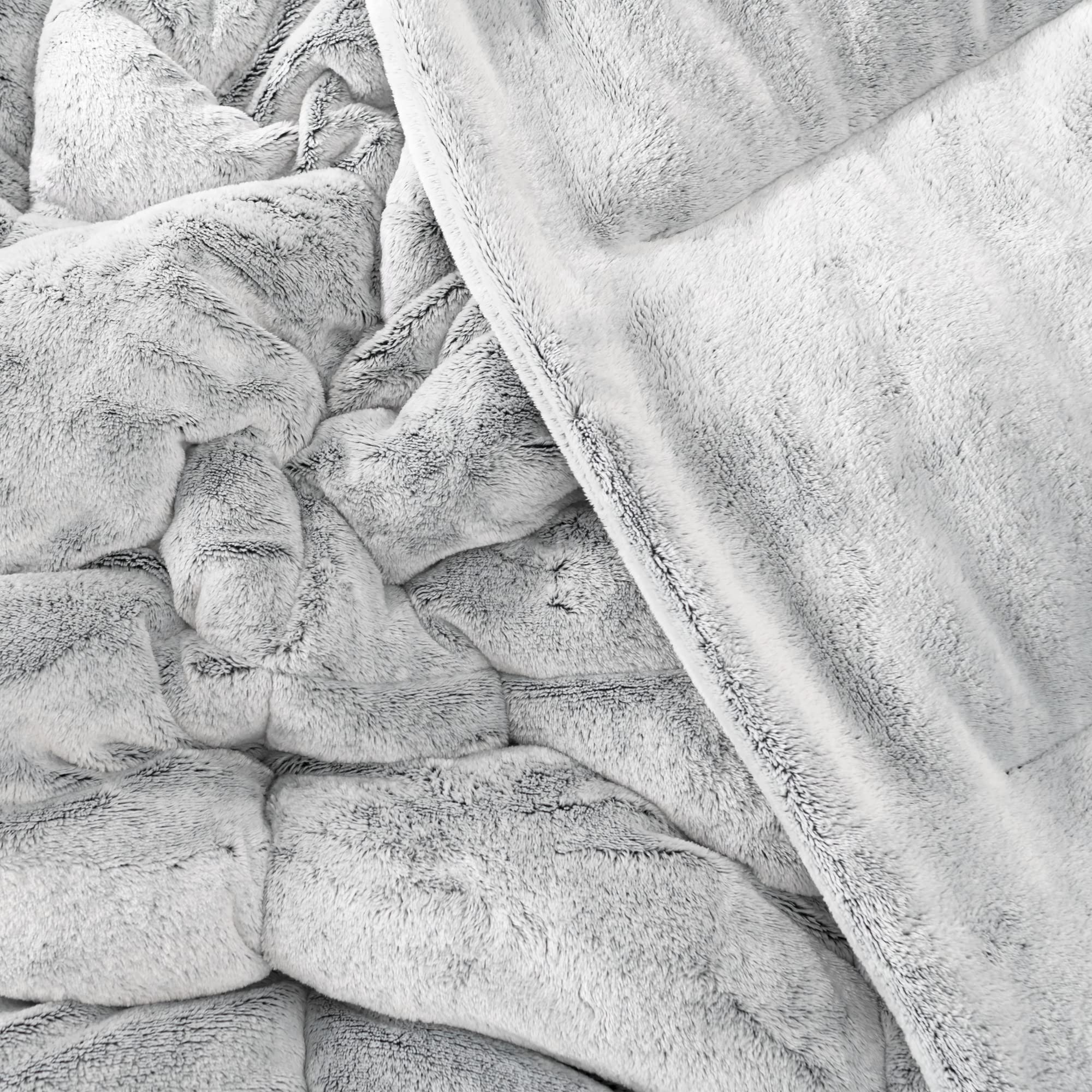Byourbed NATI Nasti - Coma Inducer® Oversized King Comforter Set - USA Lightweight Filled - Frosted Coal