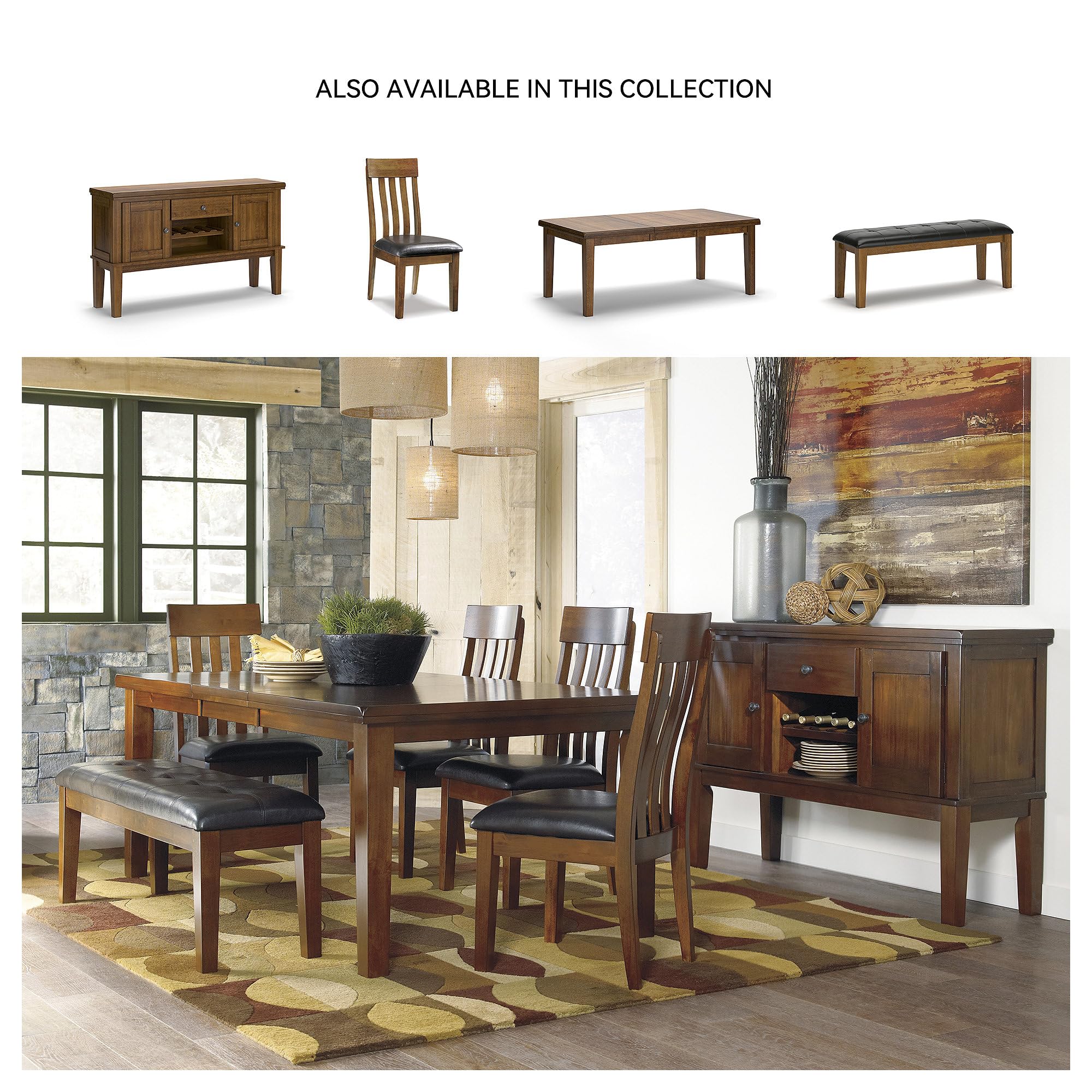 Tufted Upholstered Dining Bench