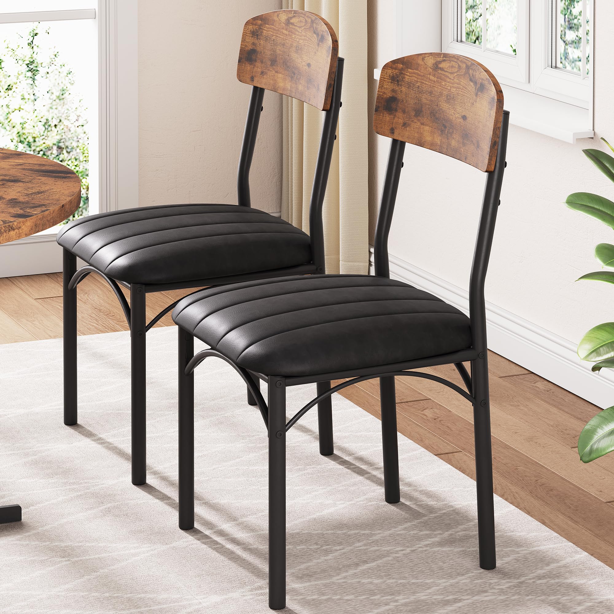 Upholstered Dining Chairs Set of 4