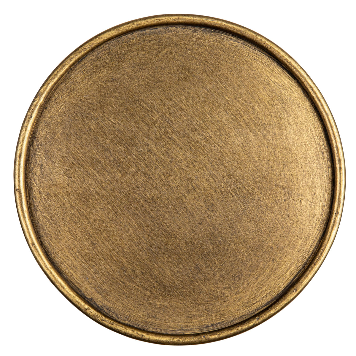 Creative Co-Op Metal Martini Cocktail Table, Antique Brass