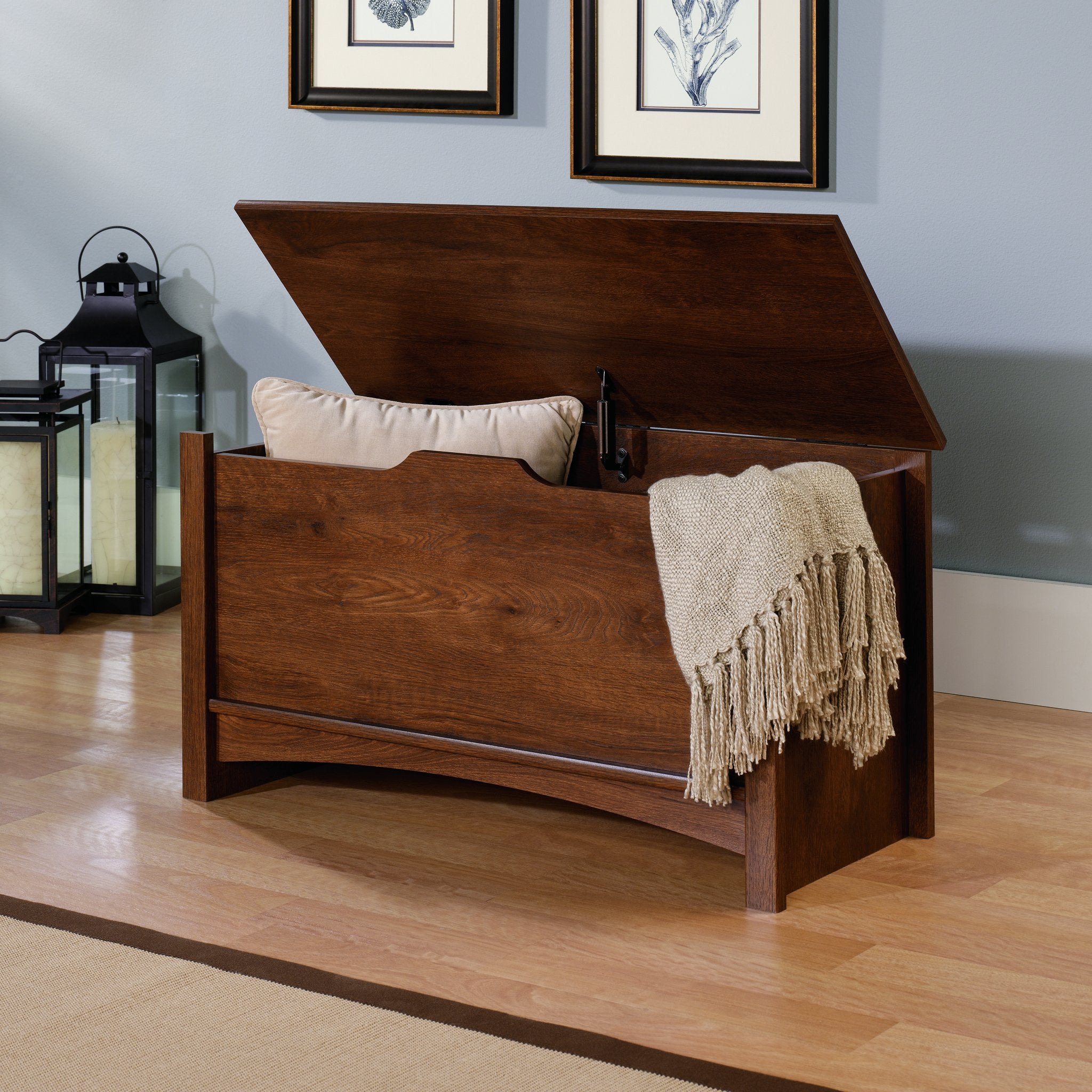 Shoal Creek Storage Chest – Oiled Oak