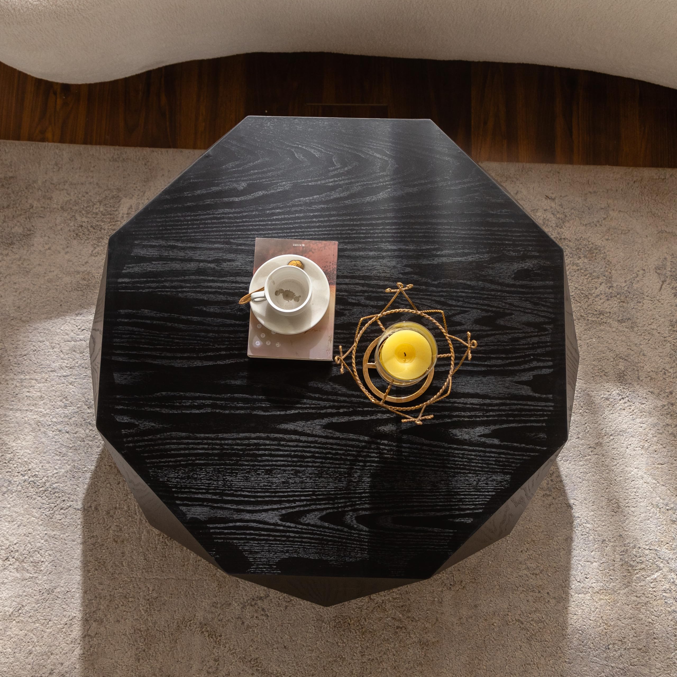 Farmhouse Drum Coffee Table