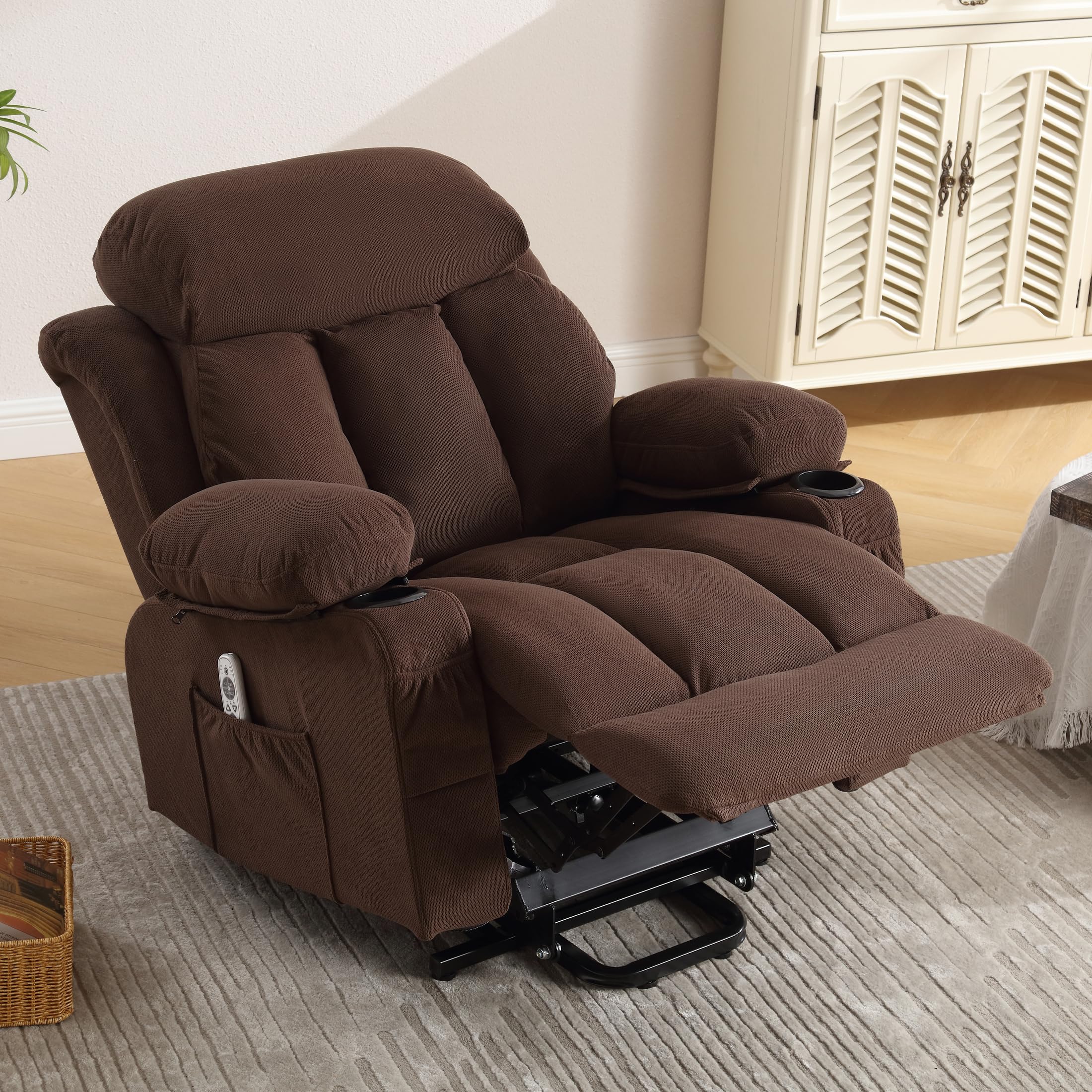 Power Lift Recliner Chair with Massage & Heat