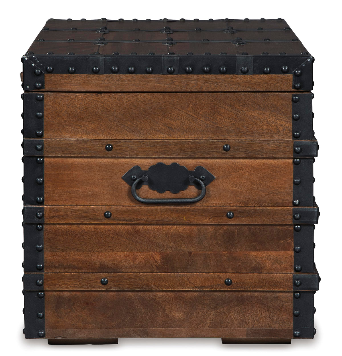Brown Storage Trunk Coffee Table