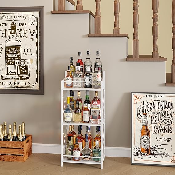 3-Tier Industrial Countertop Shelf
