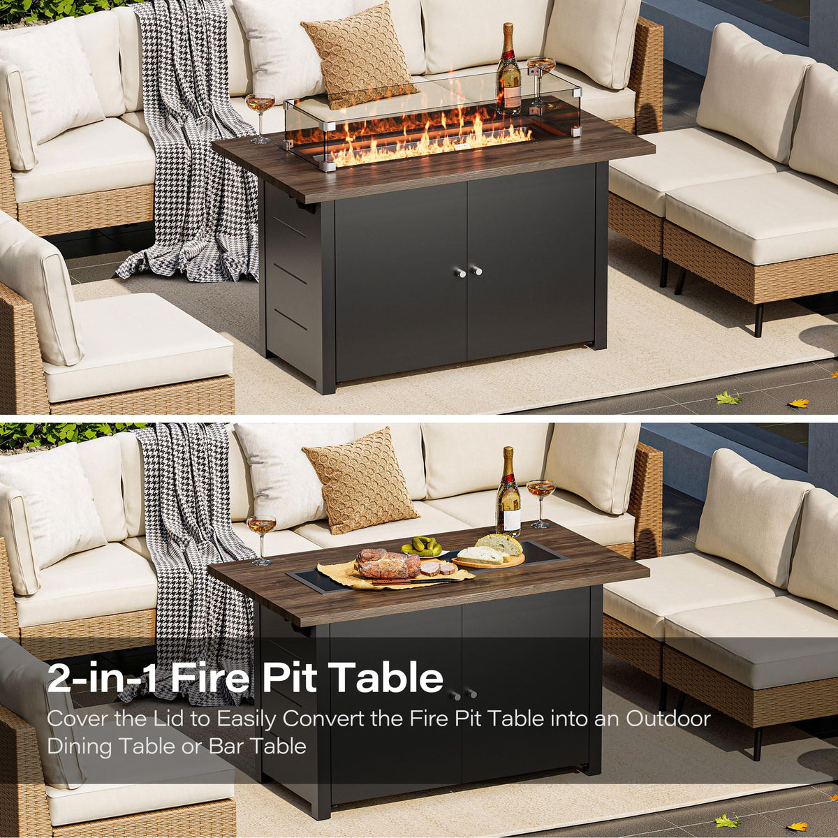 Propane Fire Pit Table