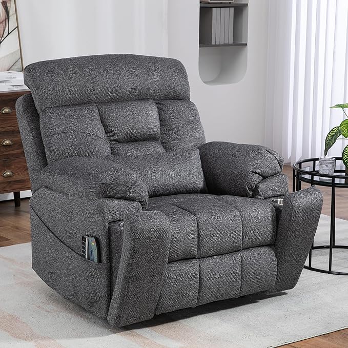 Power Lift Recliner Chair with Heat & Massage