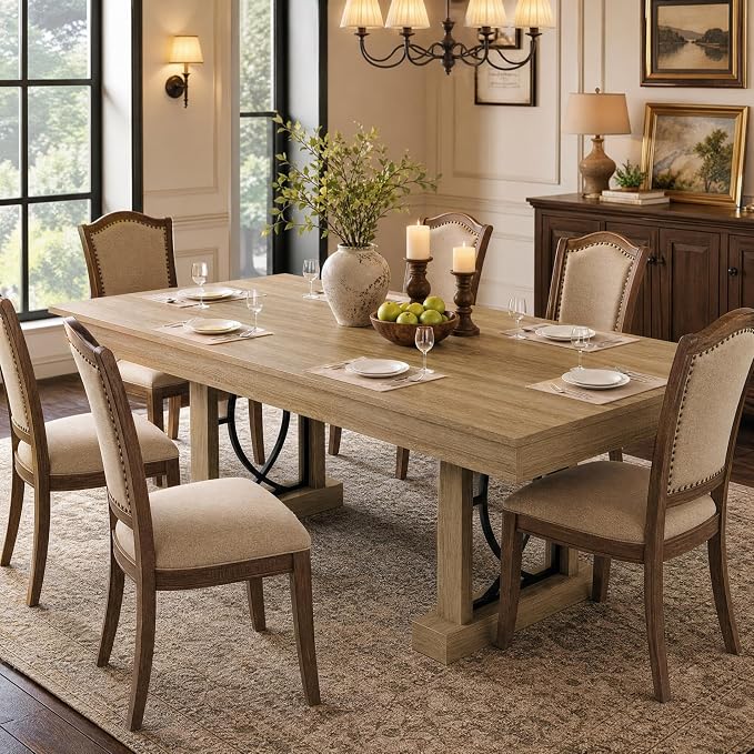 Dining Table with 2 Drawers