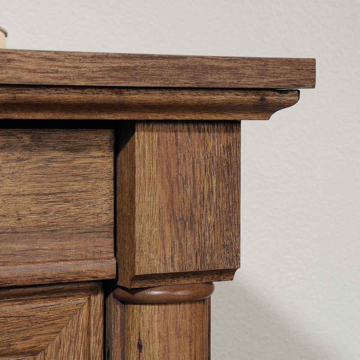 L-Shaped Desk with Drawers
