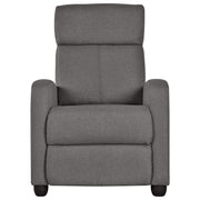 Yaheetech Home Theater Seating Fabric Recliner Chair Gray