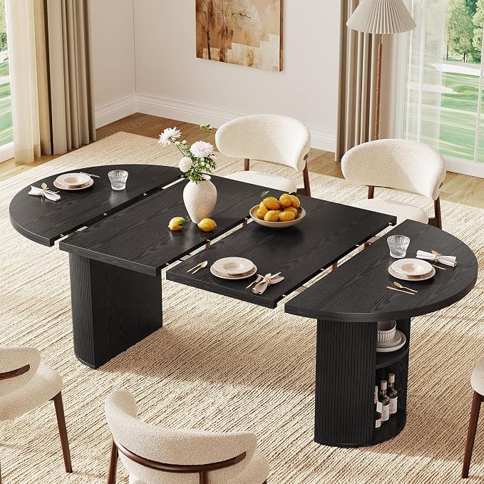 Extendable Walnut Dining Table