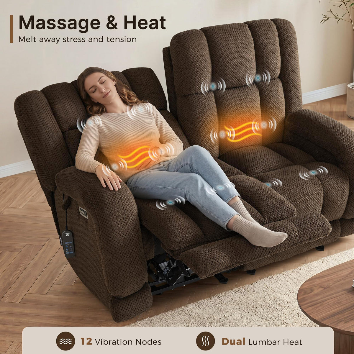 Oversized Power Reclining Loveseat