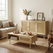 Farmhouse TV Stand & Coffee Table Set of 2