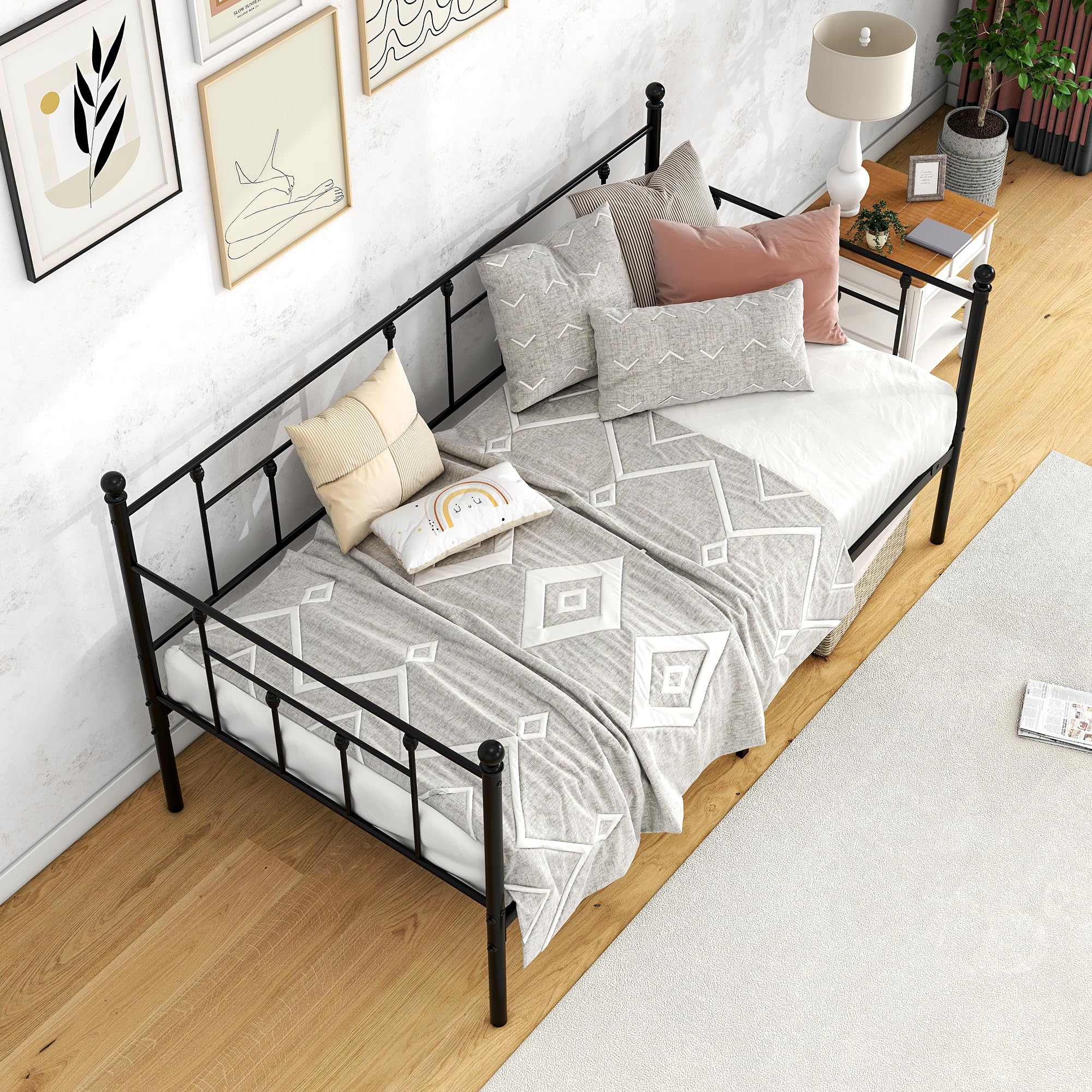Twin Metal Daybed Frame