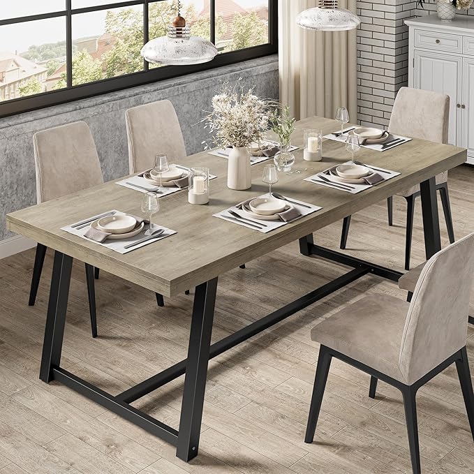 71" Rectangular Dining Table for 6–8