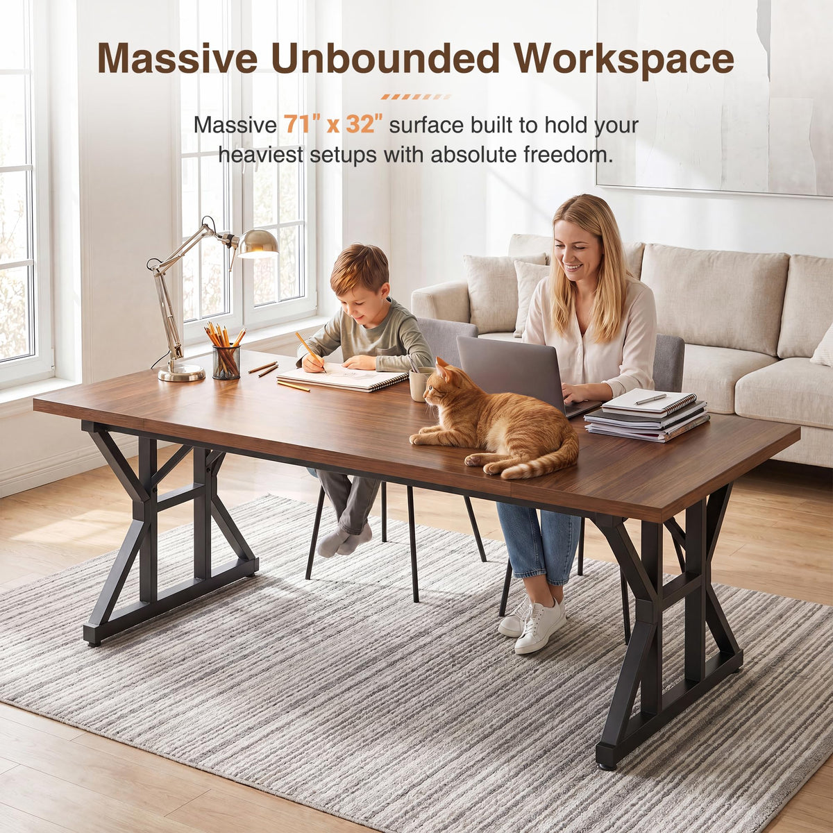 Industrial Executive Desk