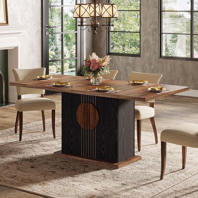 Farmhouse Rectangular Dining Table