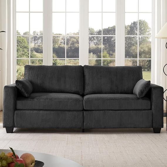 Modern Chenille Loveseat Sofa