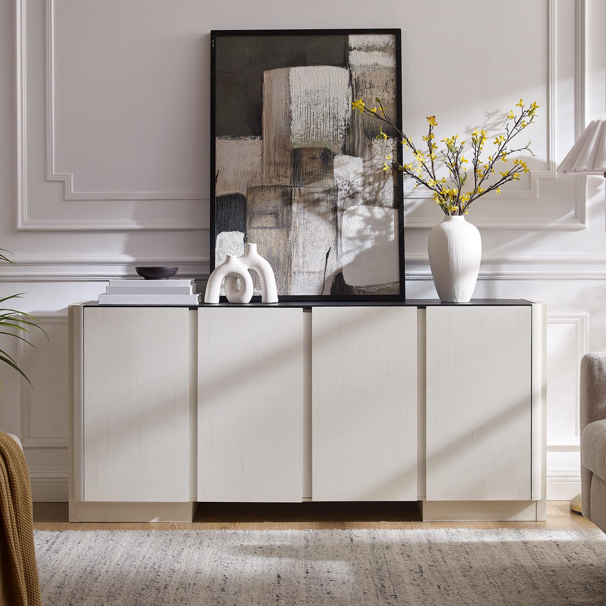 66" Sideboard Buffet Cabinet with Storage