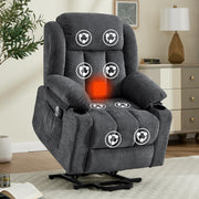 Power Lift Recliner Chair with Massage & Heat