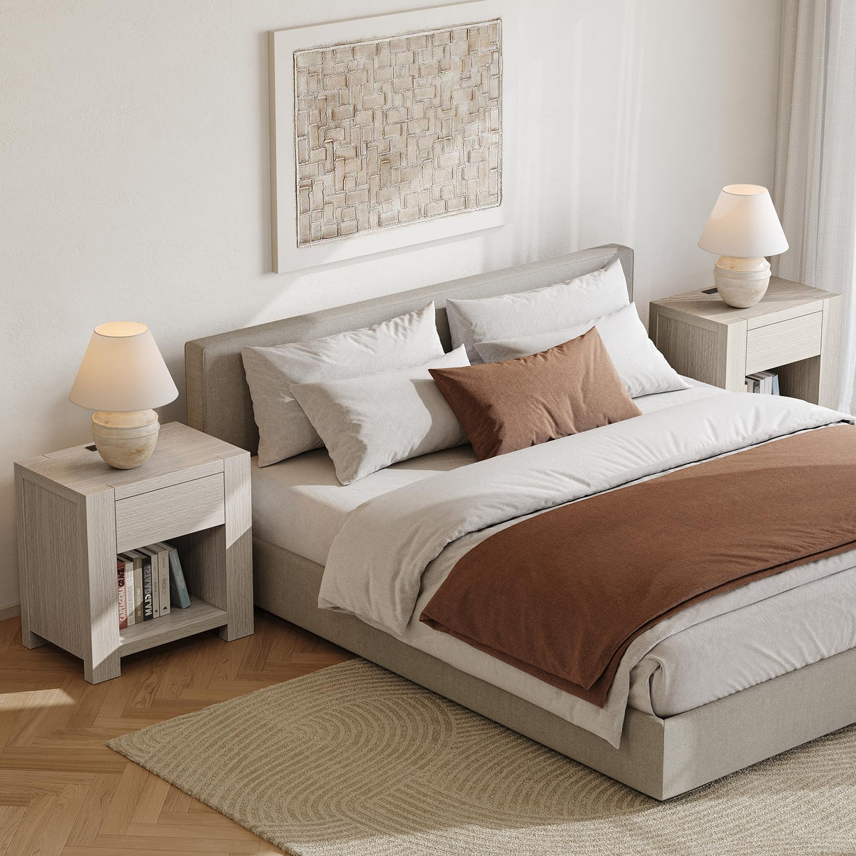 3-Piece Dresser and Nightstand Set