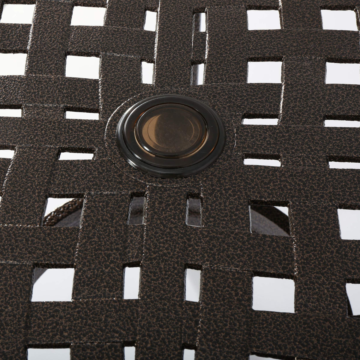 Christopher Knight Home Hallandale Outdoor Sarasota Cast Aluminum Square Dining Set, 5-Pcs Set, Hammered Bronze