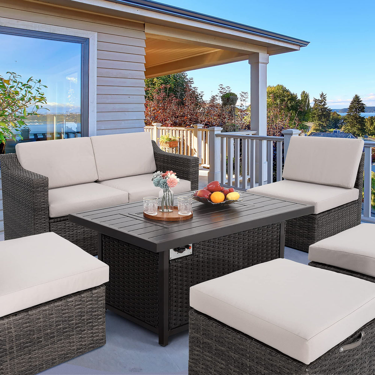 Propane Fire Pit Table