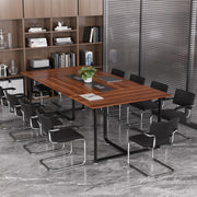 8FT Conference Table with Grommet & Adjustable Foot Pads