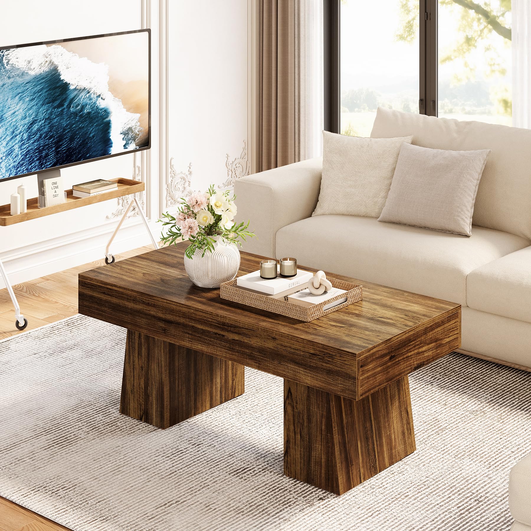 Farmhouse Coffee Table 47"