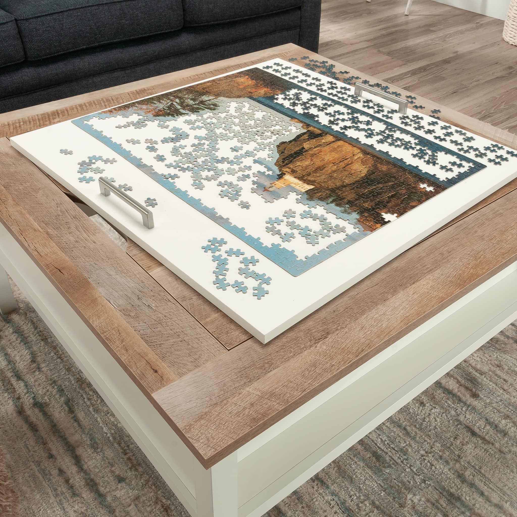 Coffee Table with Removable Gaming Top