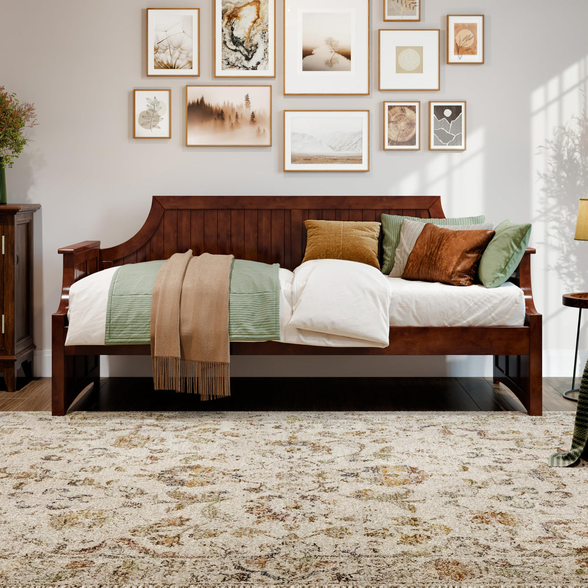 AFI, Cambridge Wood Daybed, Twin, Walnut