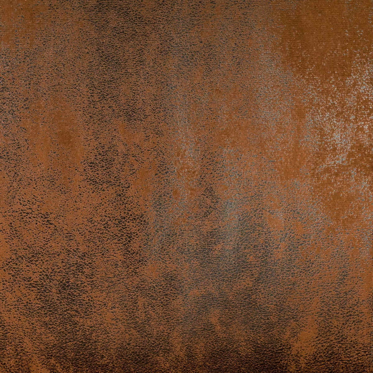 Brown Faux Leather Wingback Chair