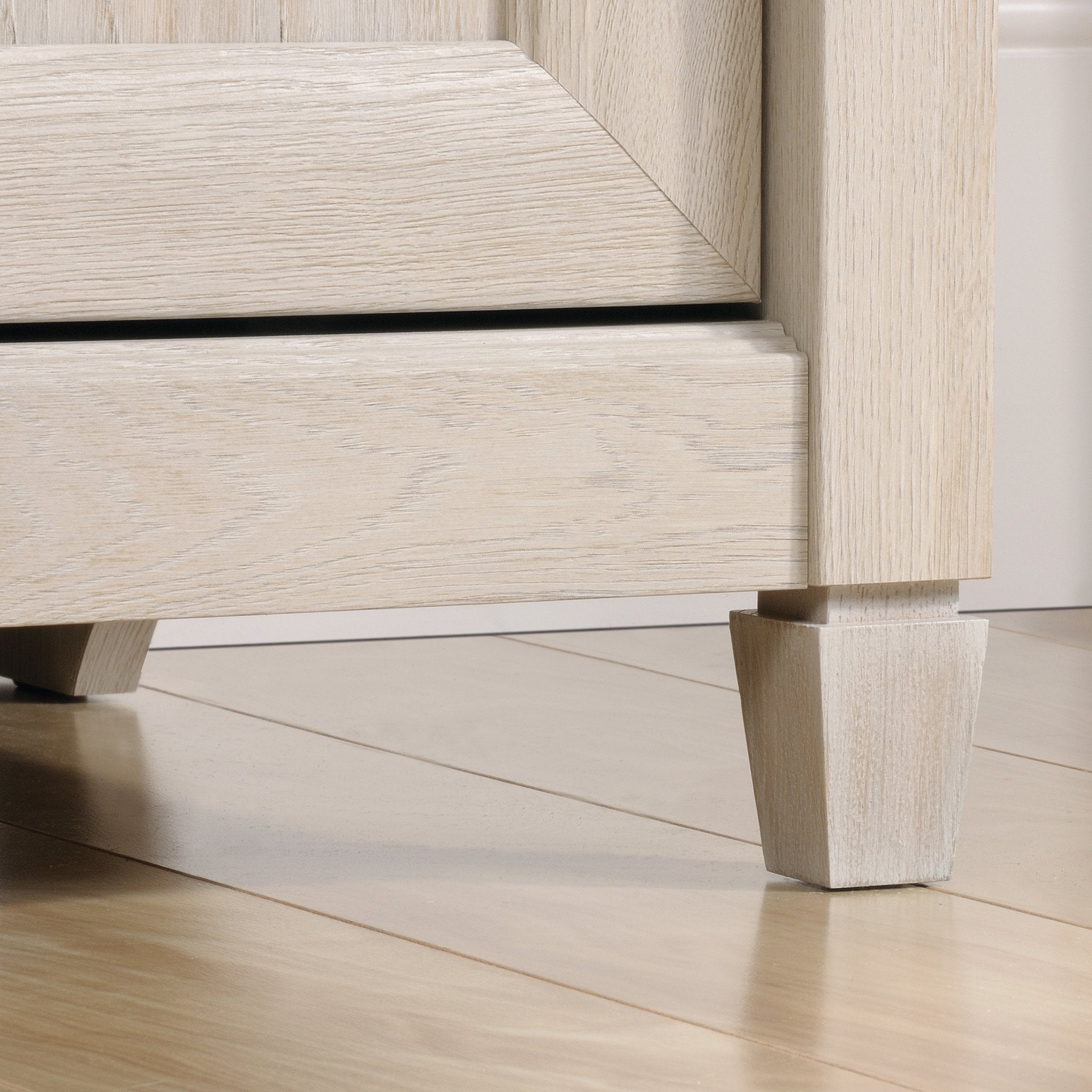 Sauder Edge Water Accent Storage Cabinet with Doors, Utility Cabinet, in Chalked Chestnut finish