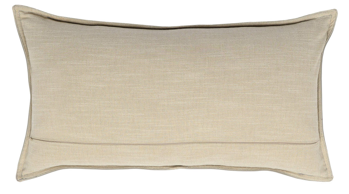 Kosas Home Cheyenne Accent Pillow, 14x26, Chocolate Brown