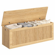 Extra Large Fluted Storage Chest with Lift Top