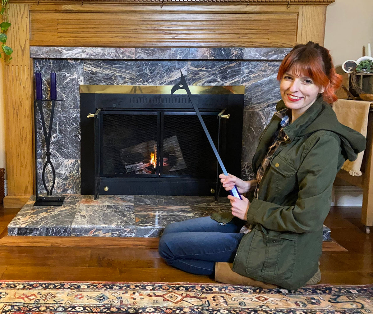 Firewood Tongs & Poker Set