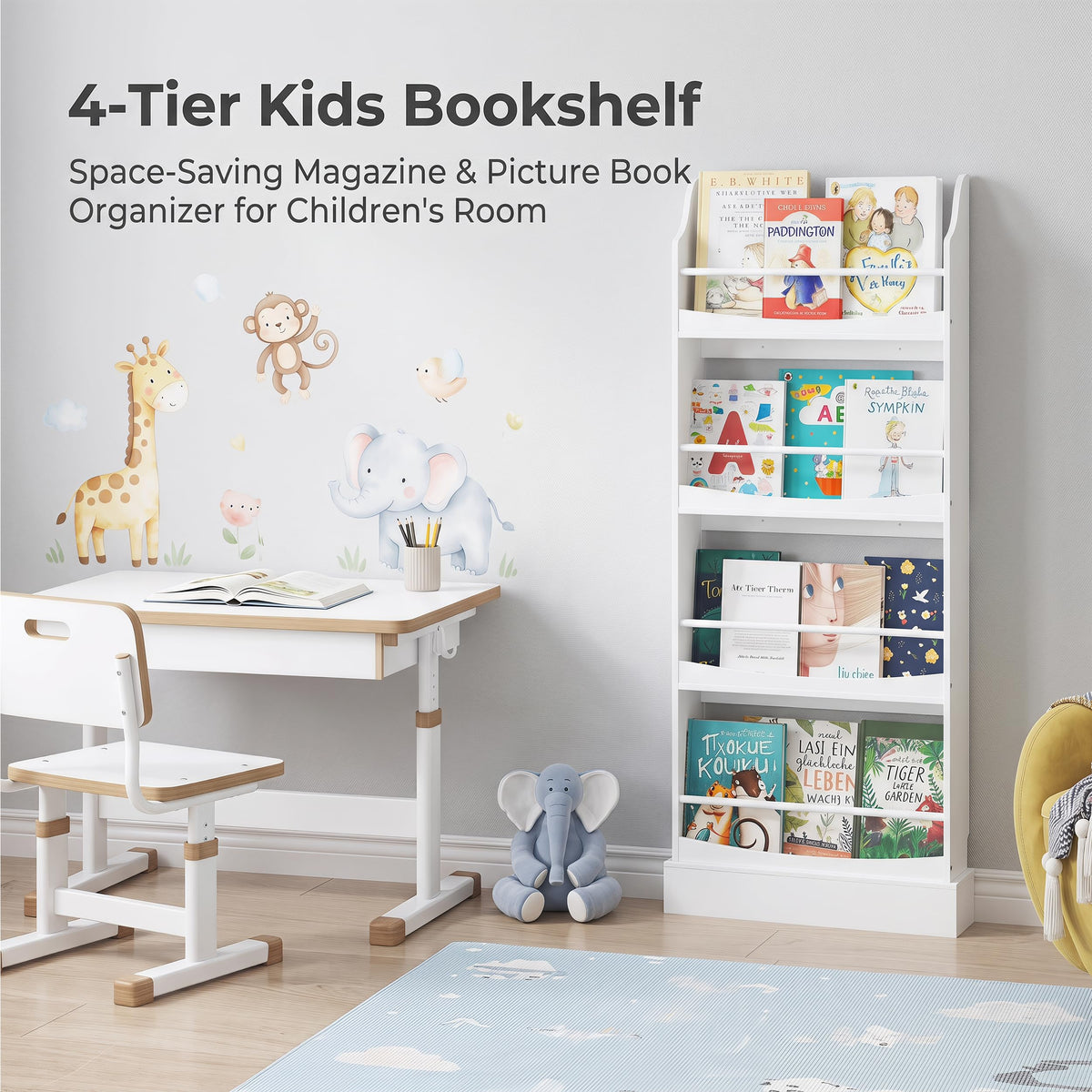 Kids Wall Bookshelf
